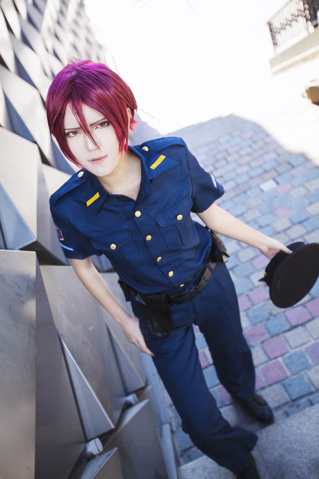 【FREE！】————松冈凛————警服————