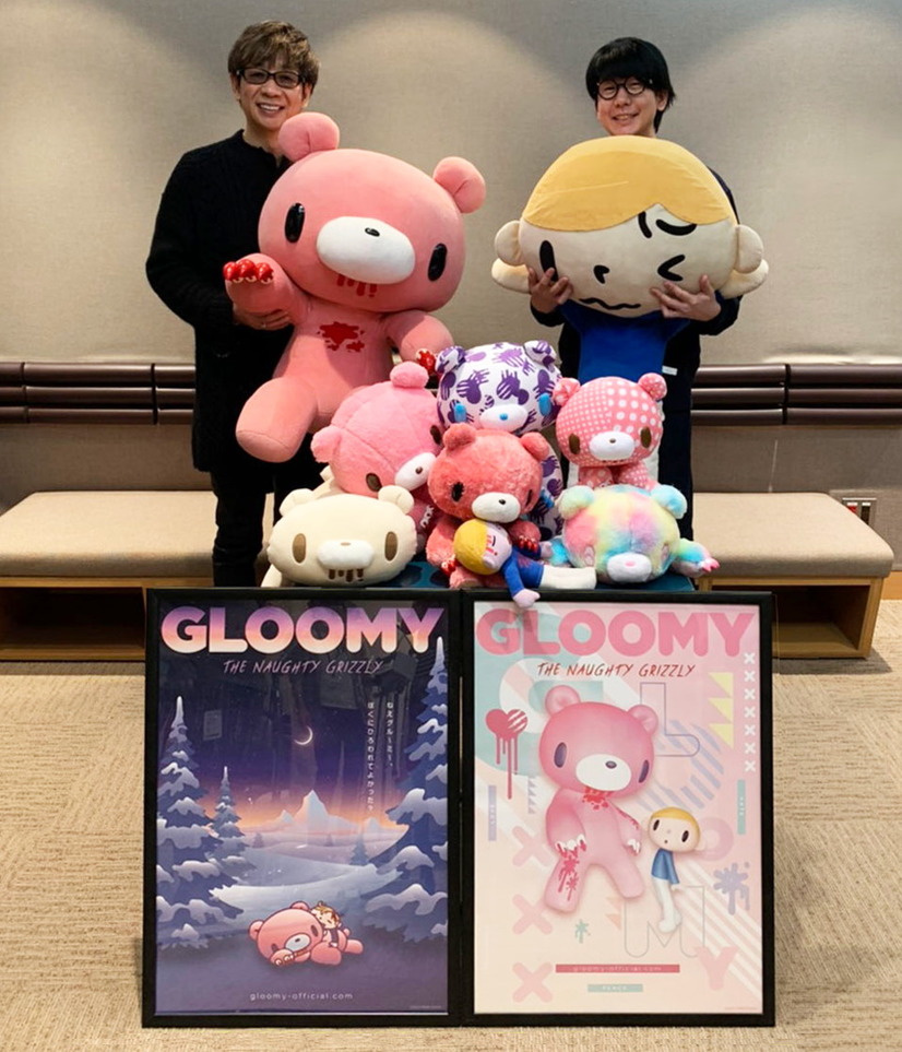 「Gloomy The Naughty Grizzly」2021年4月动画化