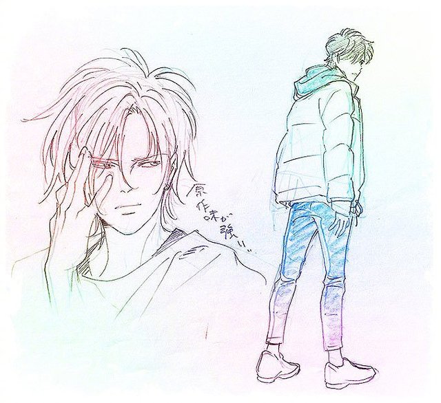 「BANANA FISH」人设林明美新绘亚修&amp;奥村英二公开