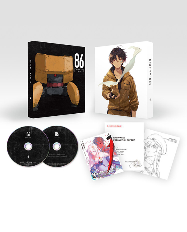 动画「86 -不存在的战区-」Blu-ray&amp;DVD第四卷封面公开